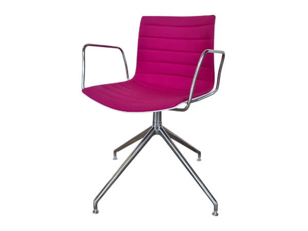 Arper Catifa 46 Meeting Chair Stoff / Pink