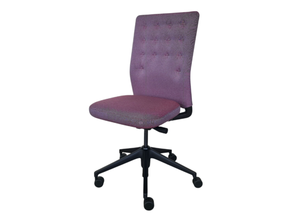 Vitra ID Trim Bürodrehstuhl Stoff / rot-grau