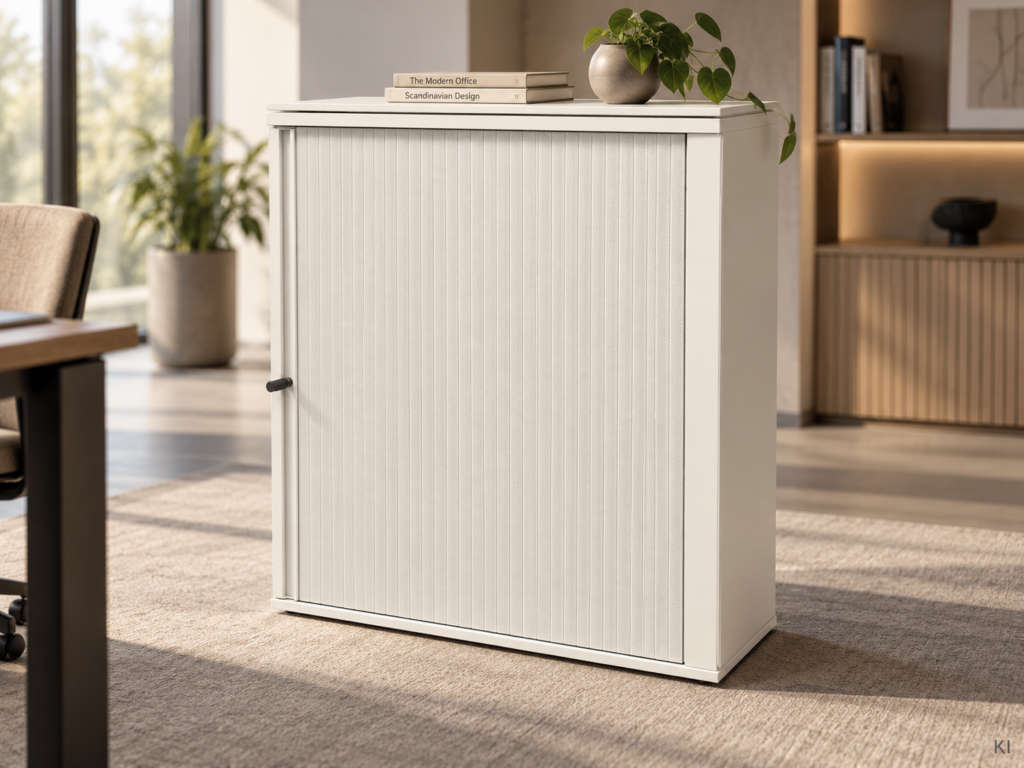 Kinnarps Sideboard 3 OH / Weiß