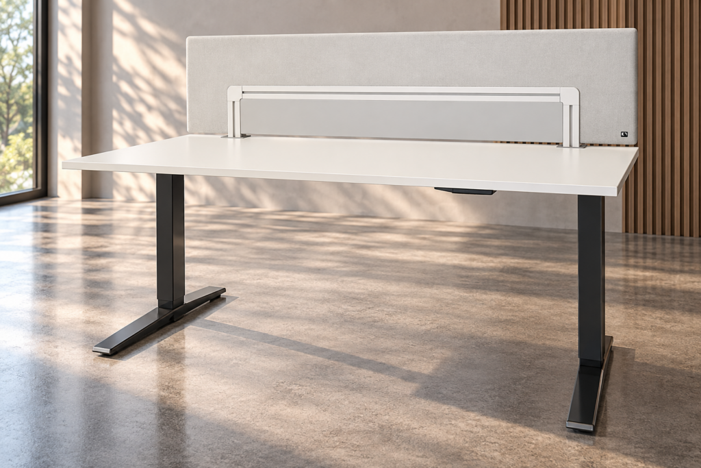 TALO.S Lift höhenverstellbar per Gasfeder / Weiß 160 x 80cm