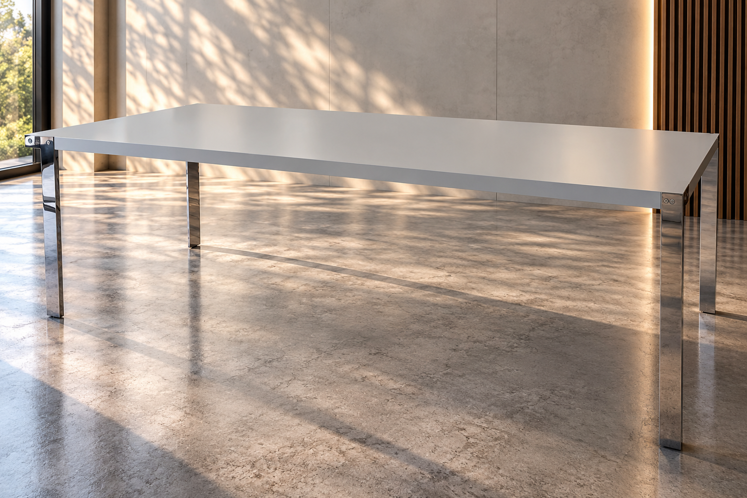 Maxalto Konferenztisch 235x100cm / grau