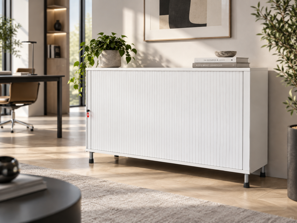 Haworth® Sideboard Vados 160cm breit 3 OH / Weiß