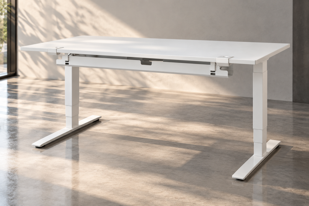 MOVE 2.0 elektr. höhenverstellbar 160x80 cm / weiß