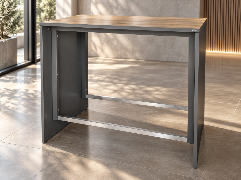 Maro Stehtisch Idea P / Holz / Graphit