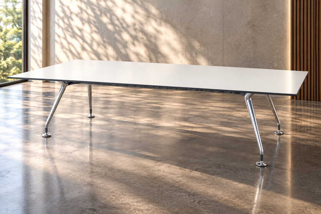 SUMMA Konferenztisch 278 x 125 cm / Weiß