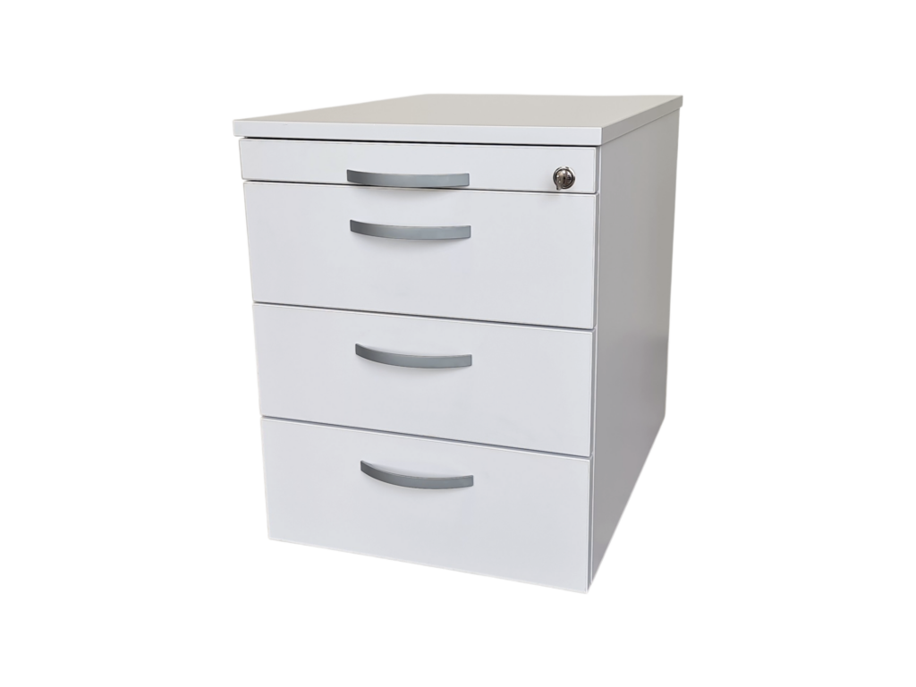 Geramöbel Rollcontainer / weiß