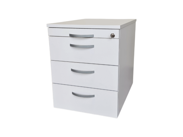 Geramöbel Rollcontainer / weiß