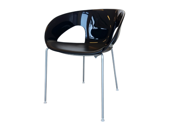 Kastel Schalenstuhl Krizia / schwarz