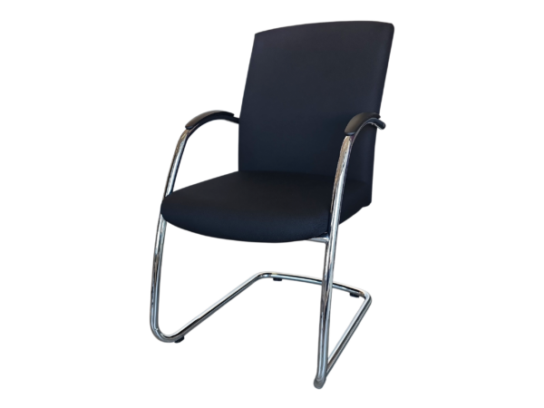 Köhl Selleo 1885 Freischwinger Stoff / Schwarz