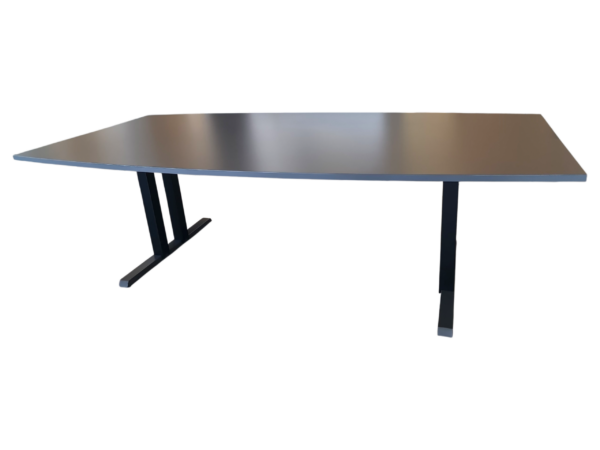 Maro Konferenztisch L-Line 240x120cm / Graphit / Schwarz