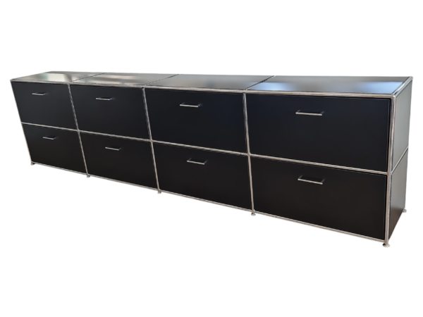 Modul Space Sideboard 2 OH / schwarz