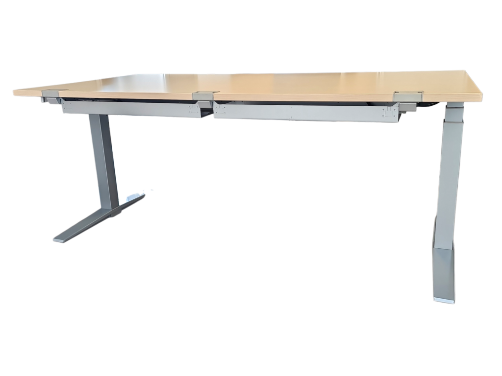 TALO.S elektr. höhenverstellbar / Holzdekor 200 x 100cm