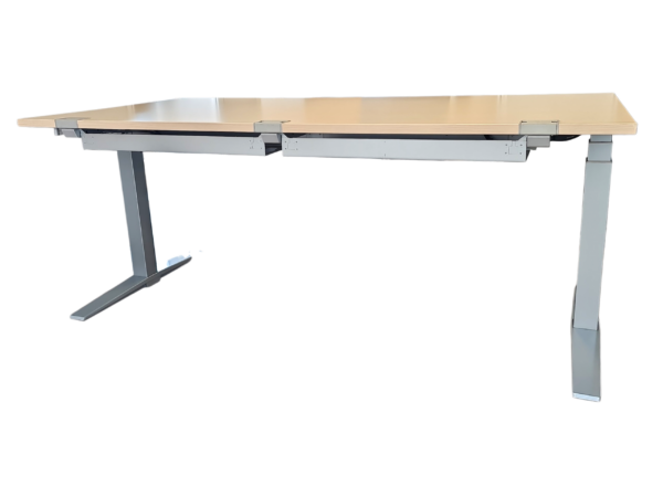 TALO.S elektr. höhenverstellbar / Holzdekor 200 x 100cm