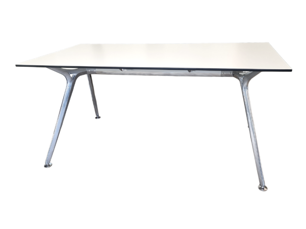 ACTIU Arkitek Schreibtisch Kunstharz / Weiß 160 x 80 cm