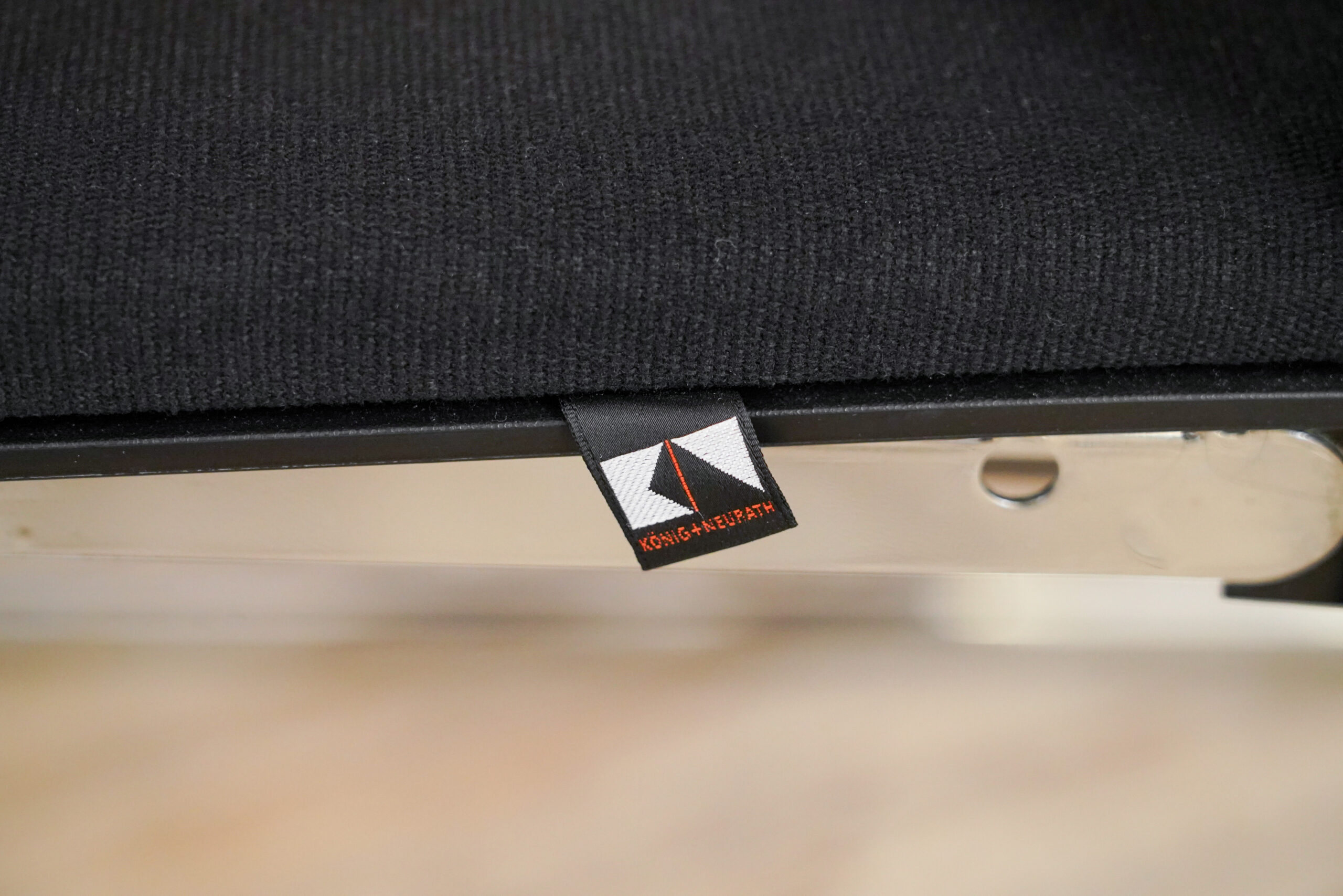 Tensa Freischwinger Stoff / Schwarz – Bild 4