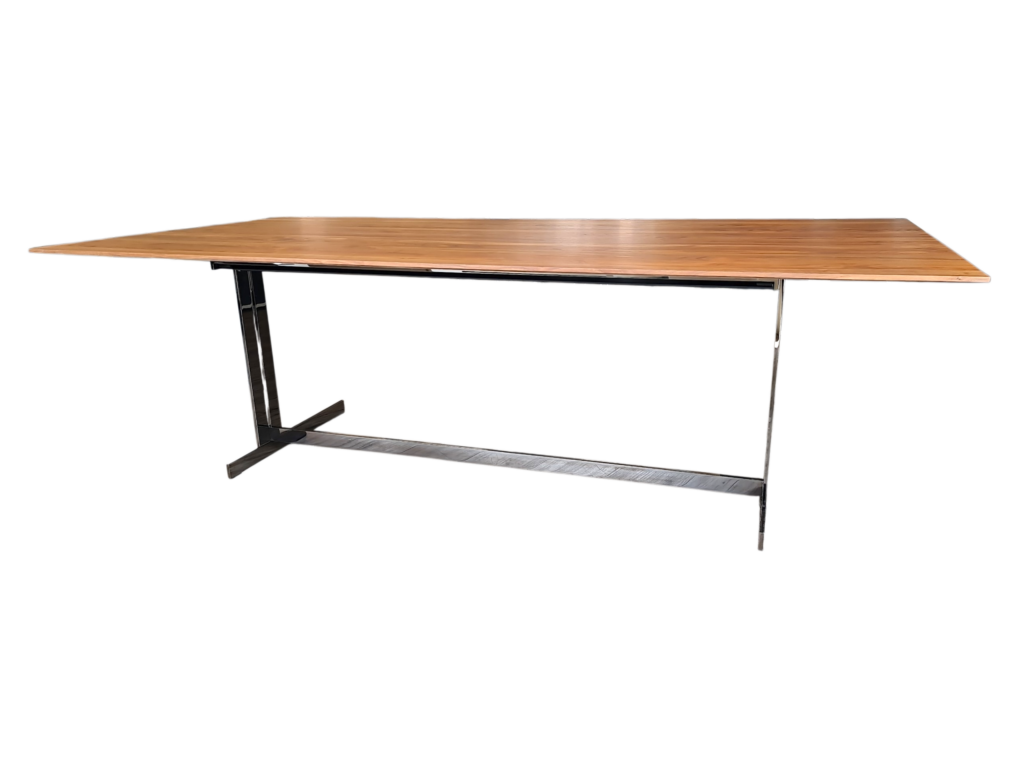 Schreibtisch 200 x 100 cm / braun
