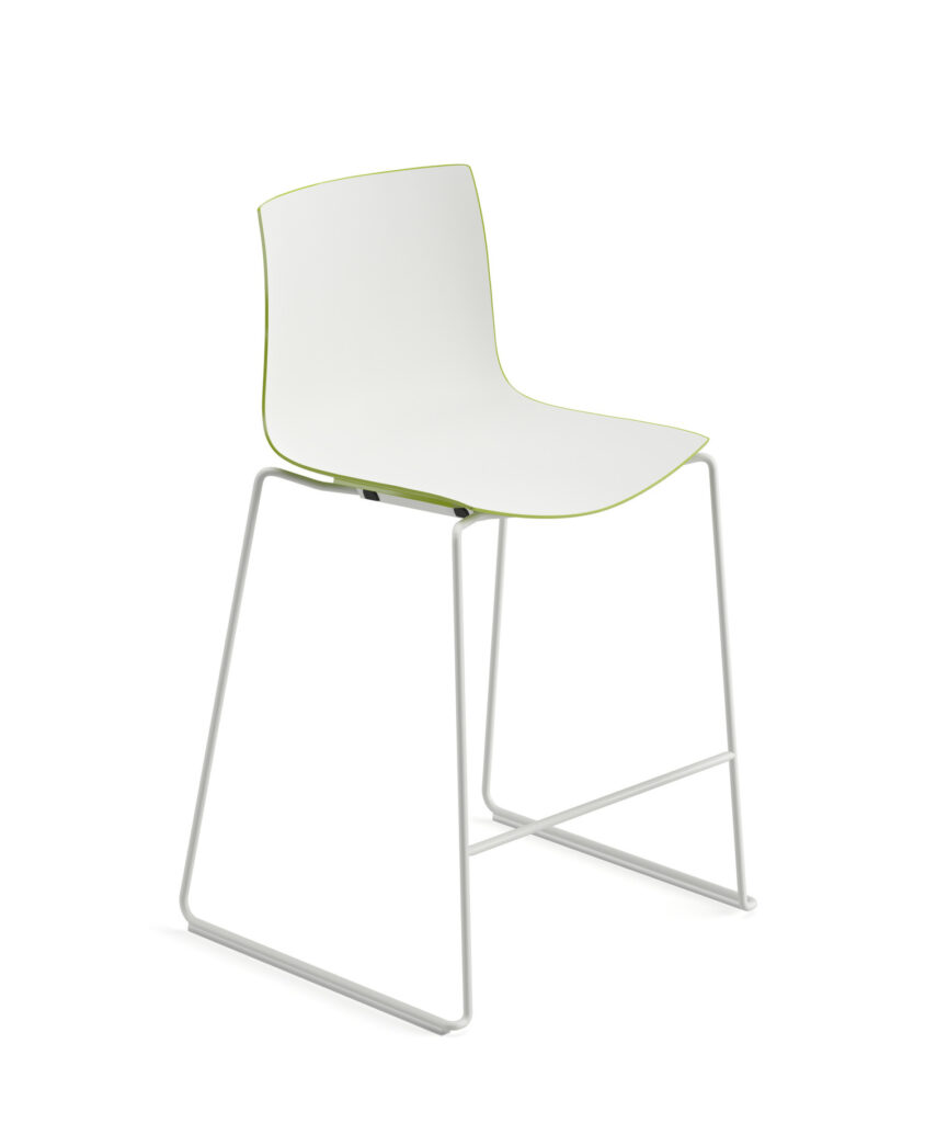 Arper CATIFA 46 Barhocker / Hocker Grün / Weiß (Kopie)