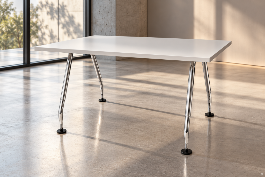 Vitra Ad Hoc Schreibtisch 160 x 80cm / Lichtgrau