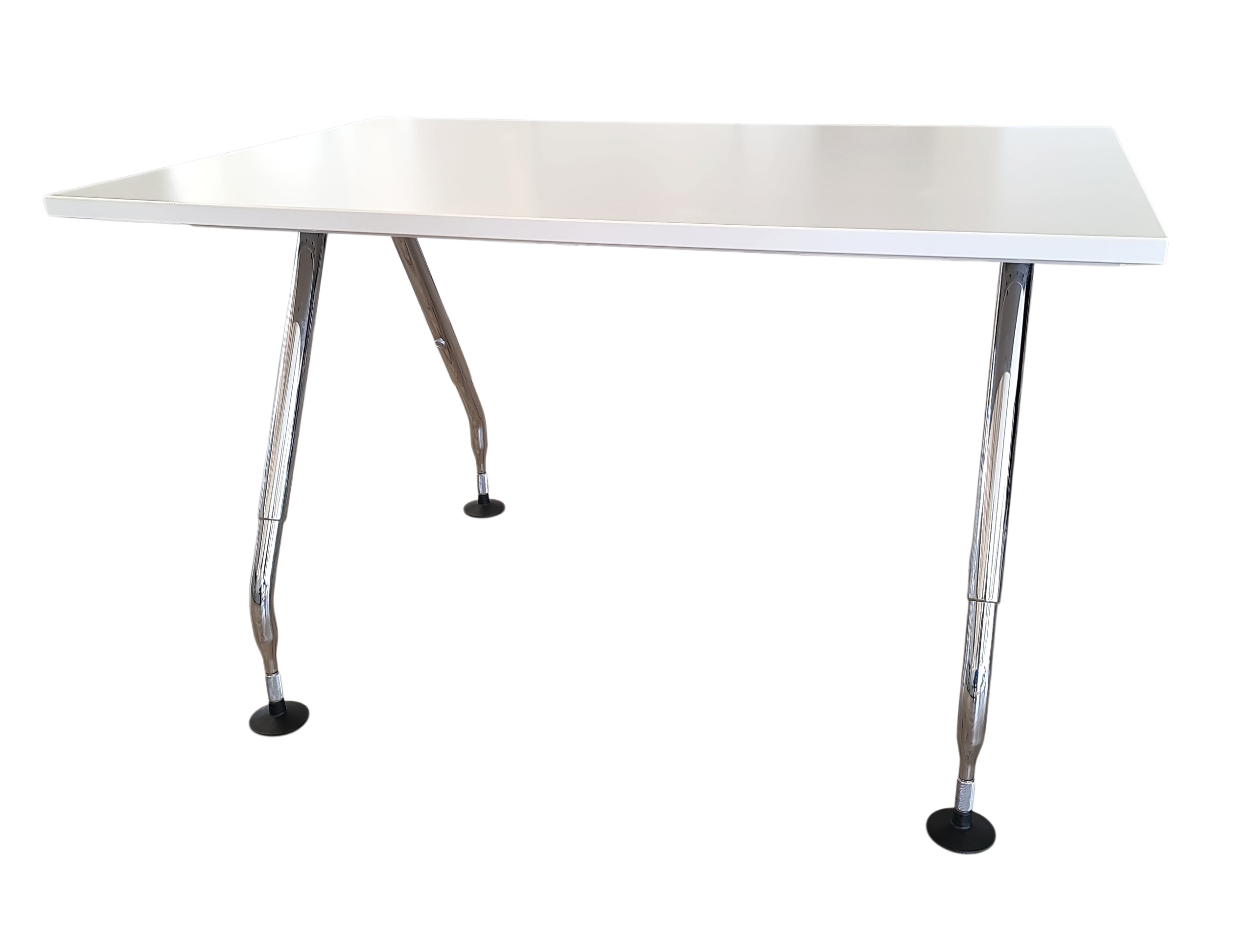 Vitra Ad Hoc Schreibtisch 160 x 80cm / Lichtgrau – Bild 2