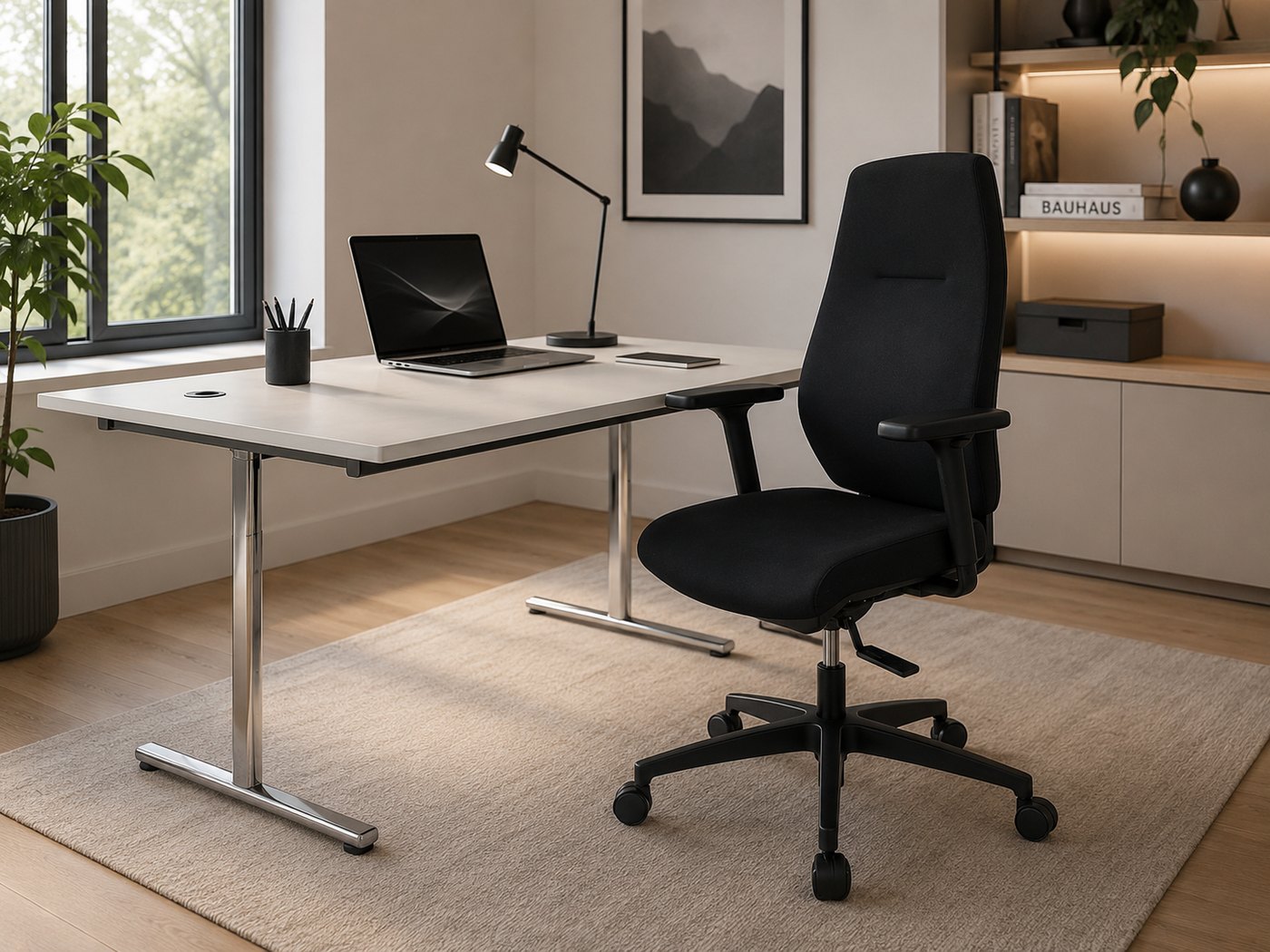 Dauphin Shape comfort XT Bürodrehstuhl / schwarz