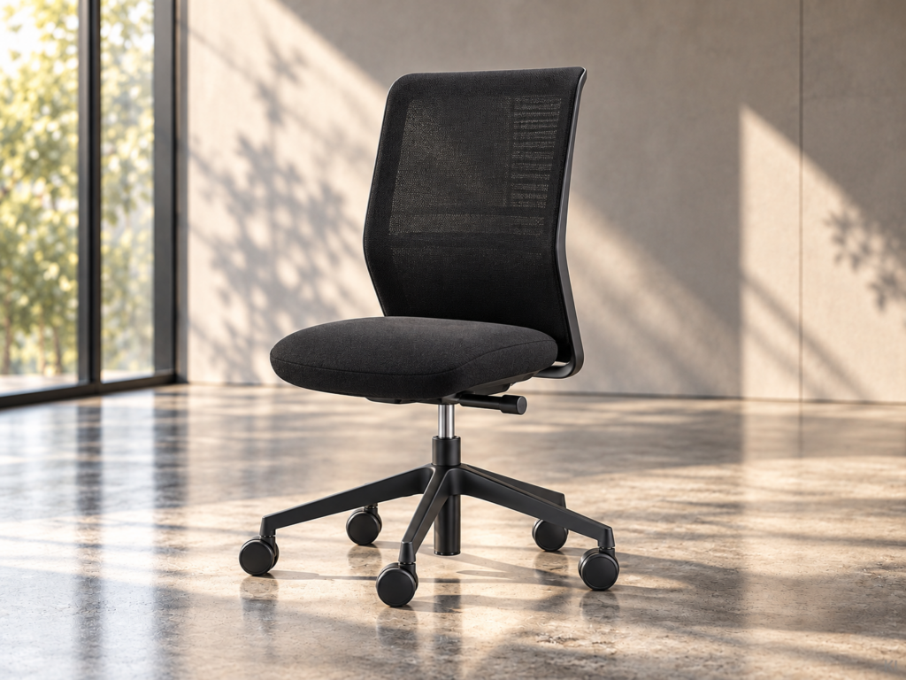Vitra ID Mesh Bürodrehstuhl Stoff / Schwarz